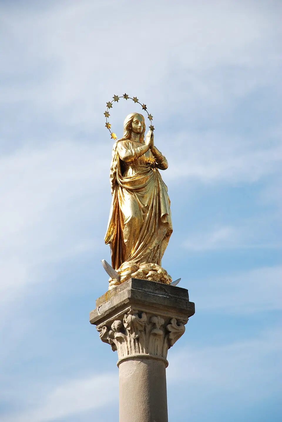 Figurenbildstock, Mariensäule