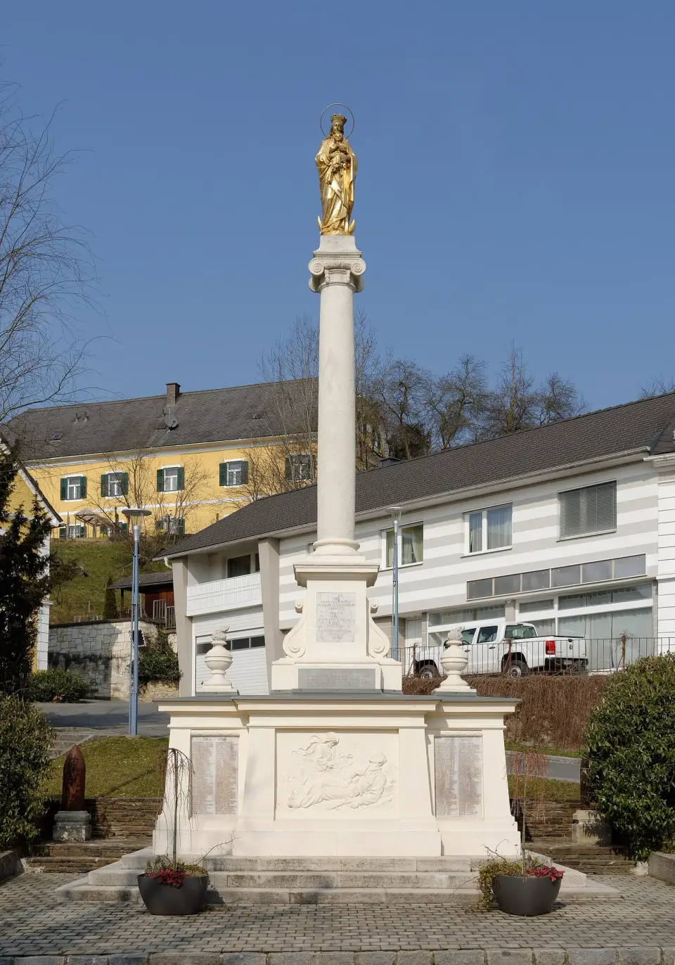 Mariensäule, Kriegerdenkmal