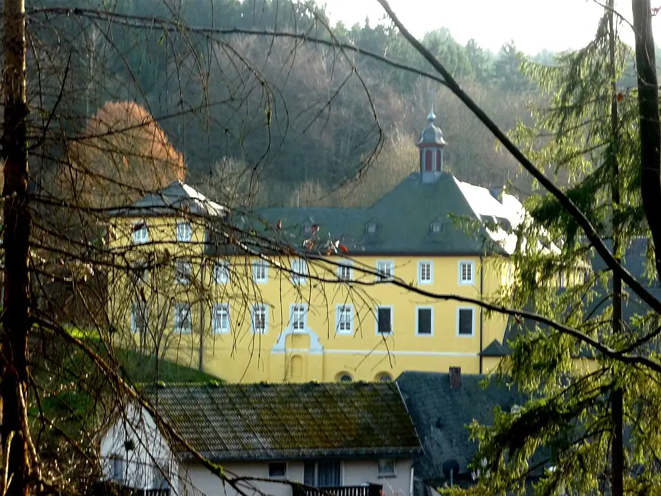 Obrázek: Freimut Bahlo · Public domain Franziskanerkloster Marienthal (bei Hilgenroth/Westerwald)