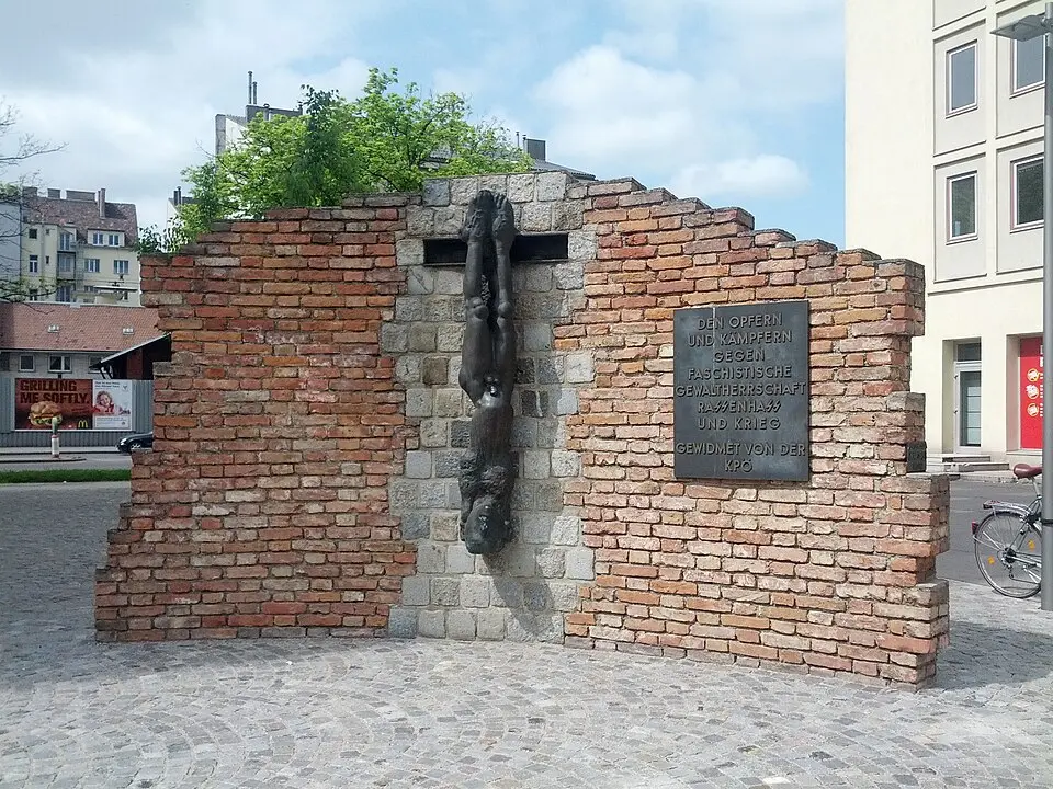 Obrázok: AleXXw · CC BY-SA 3.0 AT Denkmal für Opfer und Kämpfer gegen den Faschismus