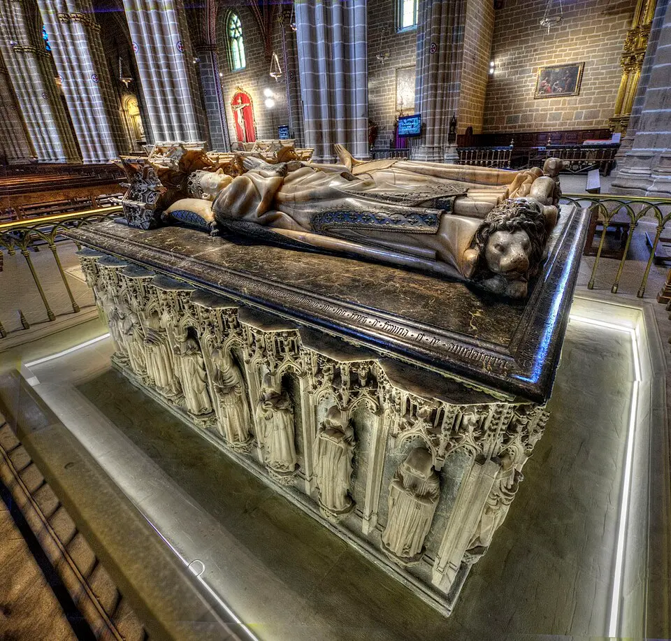 Tomb of Charles III of Navarre and Eleanor of Castile