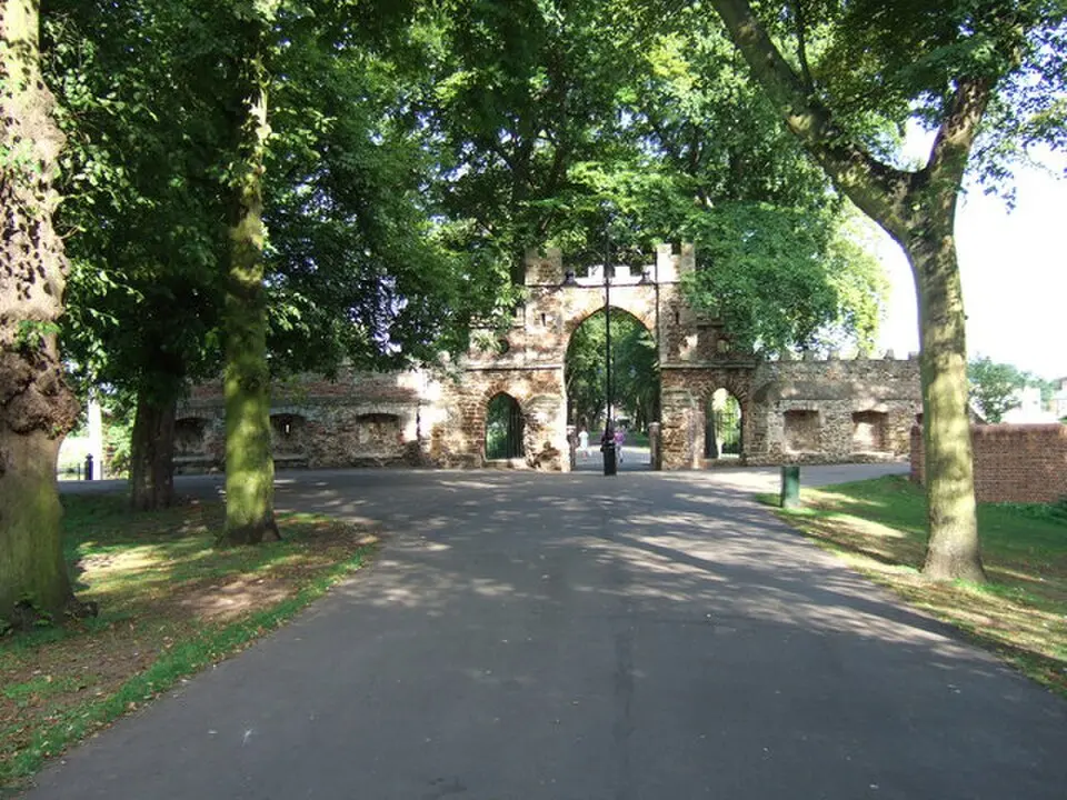 North Guannock Gate and portion of Town Wall