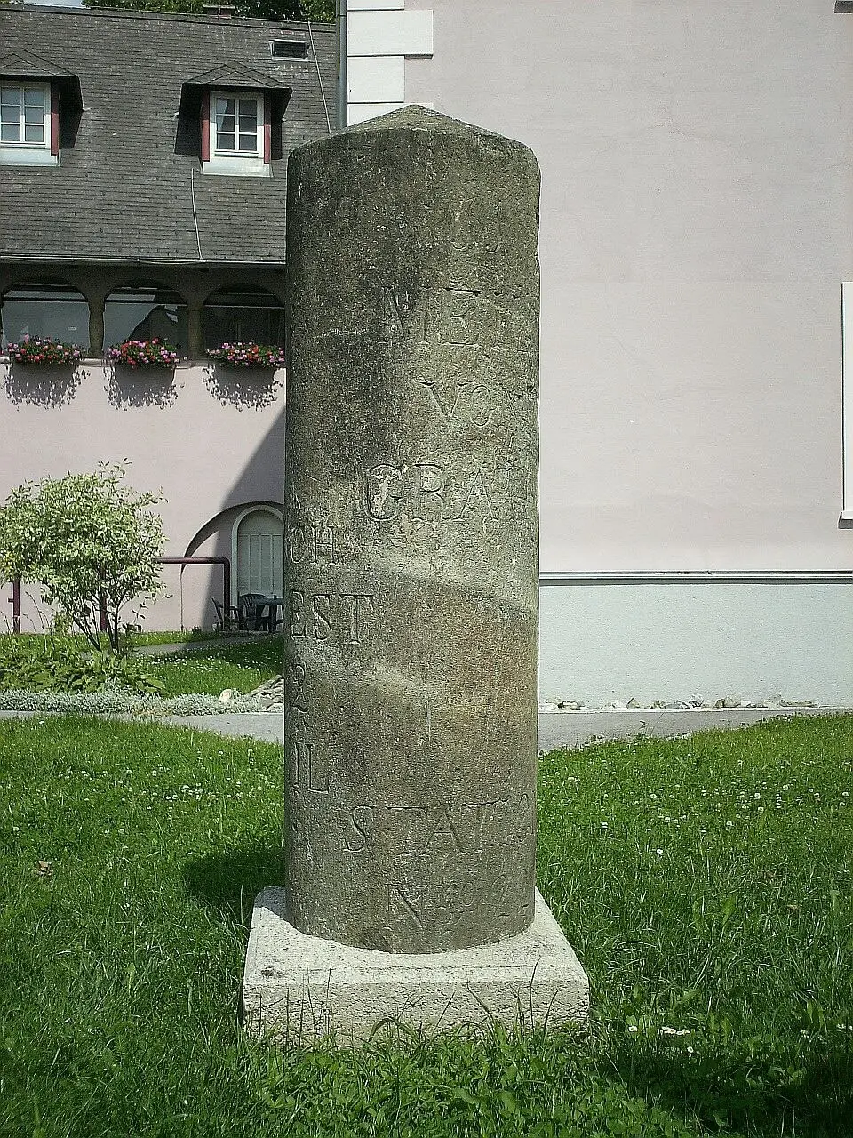 Kilometer-/Meilenstein