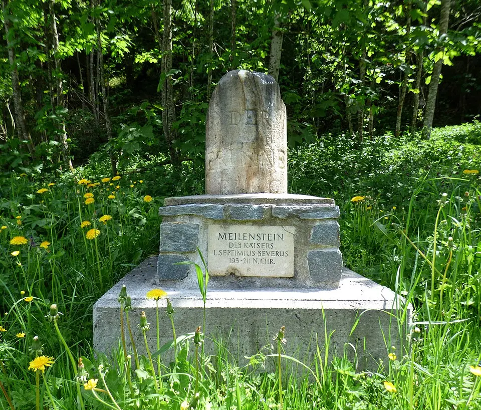 Meilenstein des Kaisers Septimius Severus