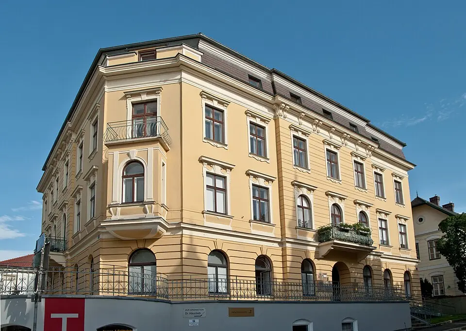 Obrázok: Christian Jansky · CC BY-SA 3.0 Postamt /ehem. Hotel Melkerhof