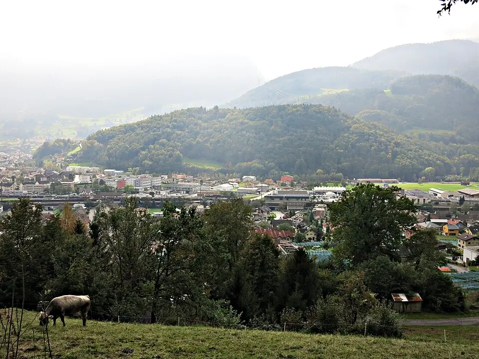 Bild: Paebi · CC BY-SA 4.0 Castels, prähistorische-mittelalterliche Höhensiedlung