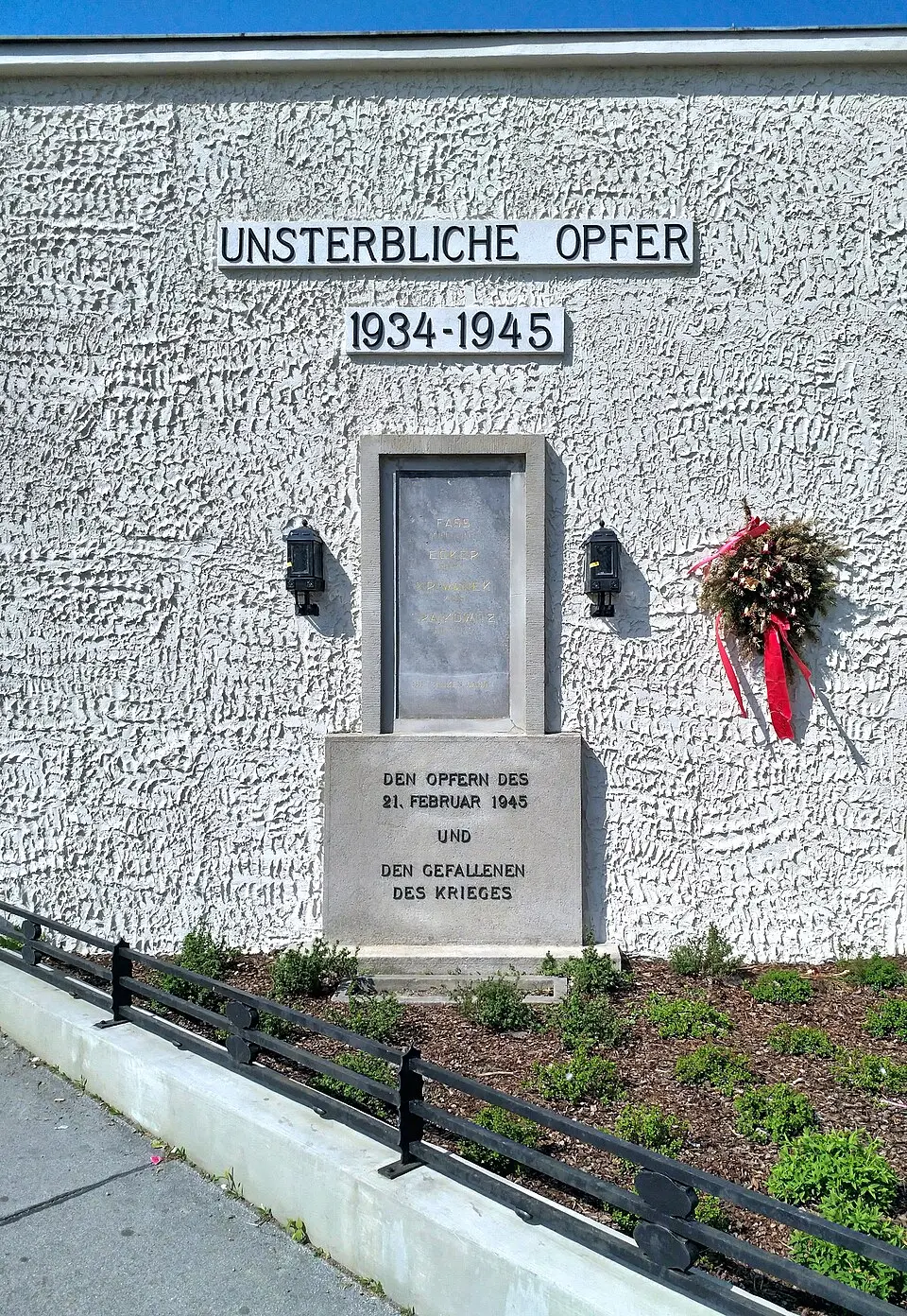 Kriegsdenkmal Edelsinnstraße