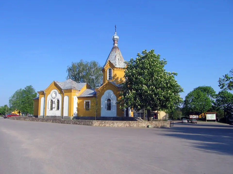 Merkinės Viešpaties Kryžiaus cerkvė
