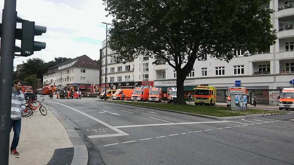 Messerattacke in Hamburg