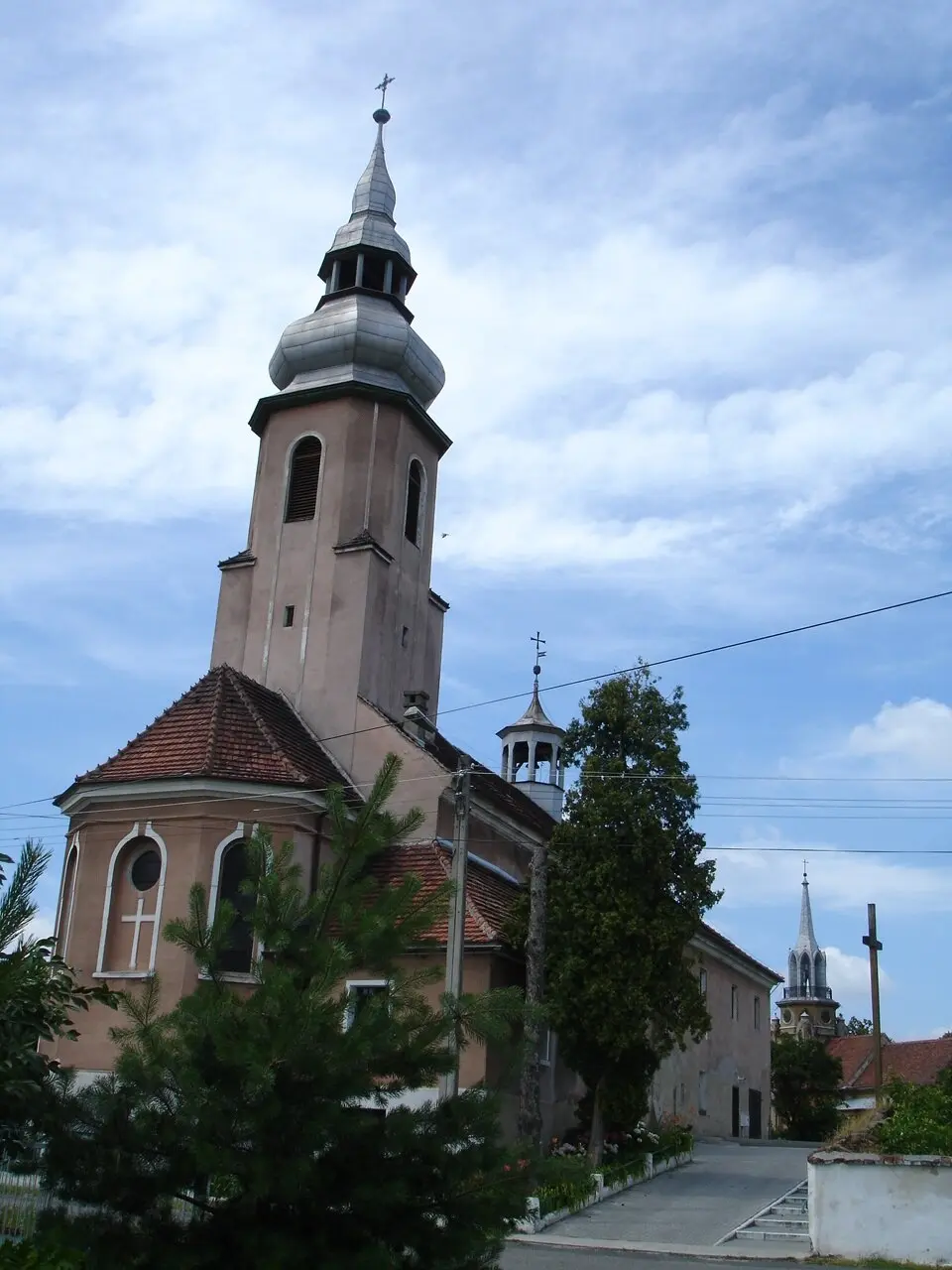 Skrzydło pałacu, ob. plebania