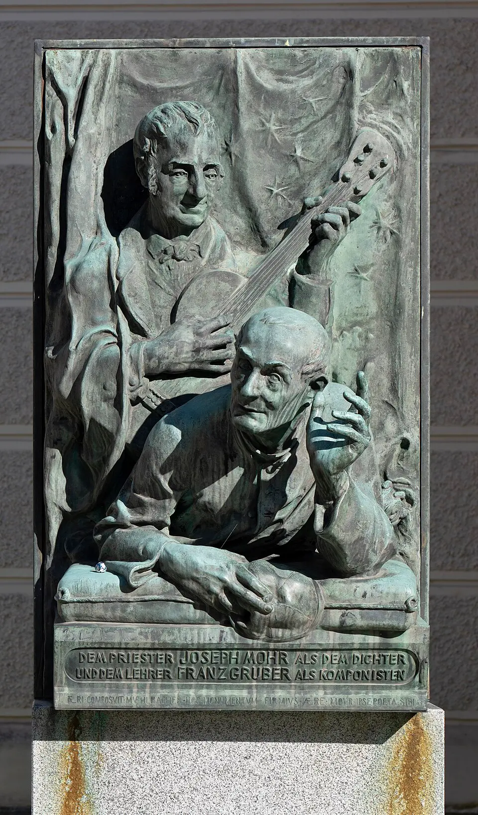 Slika: Thomas Ledl · CC BY 4.0 Mohr-Gruber-Denkmal