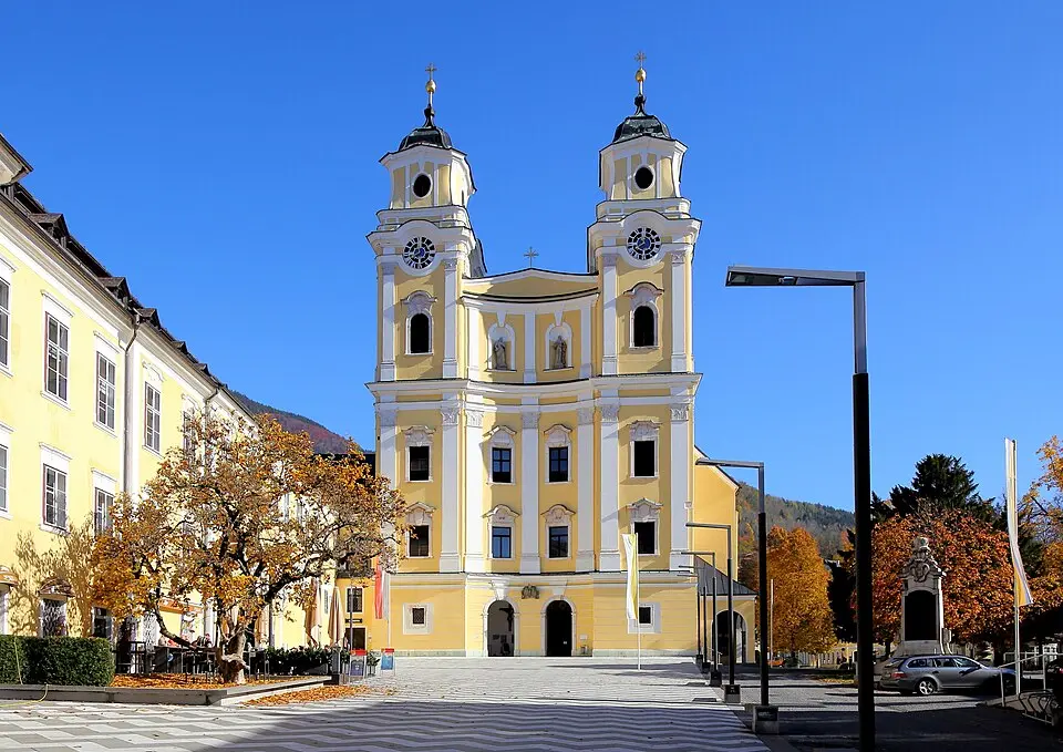 Slika: C.Stadler/Bwag · CC BY-SA 4.0 Basilika Mondsee