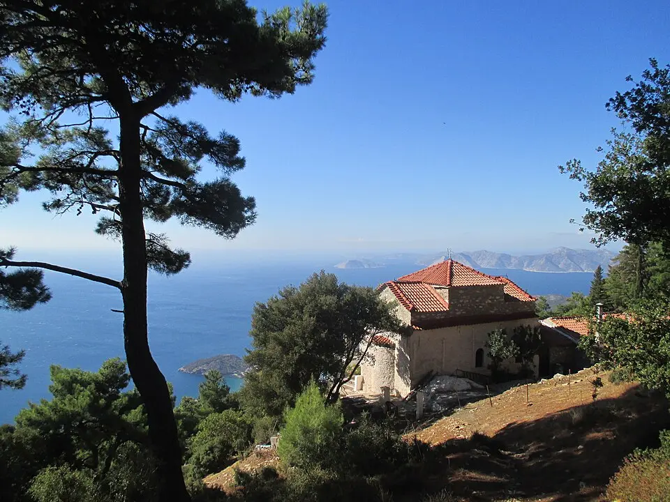 Evangelistria Monastery, Samos