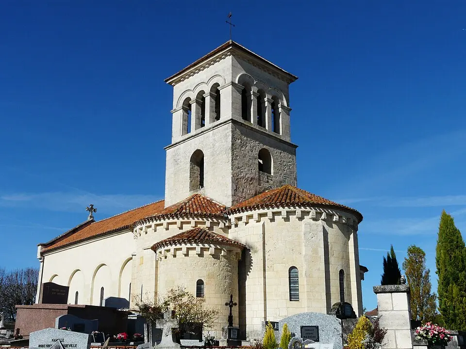 Slika: Père Igor · CC BY-SA 3.0 église Sainte-Madeleine de Montagrier