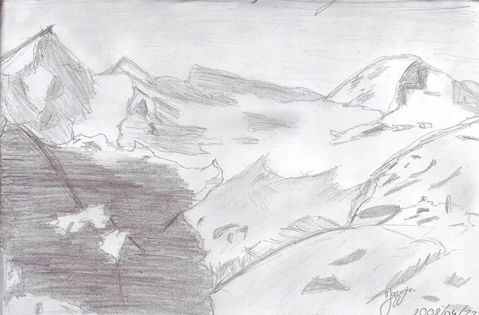 Mont-Durand-Gletscher