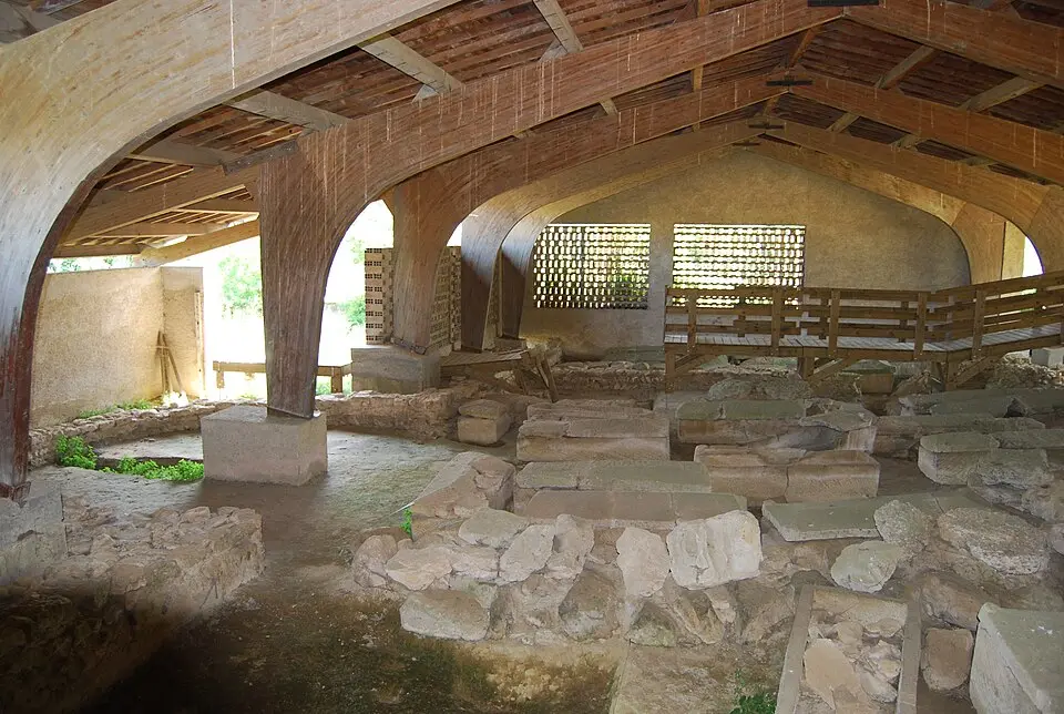 vestiges archéologiques de Montferrand