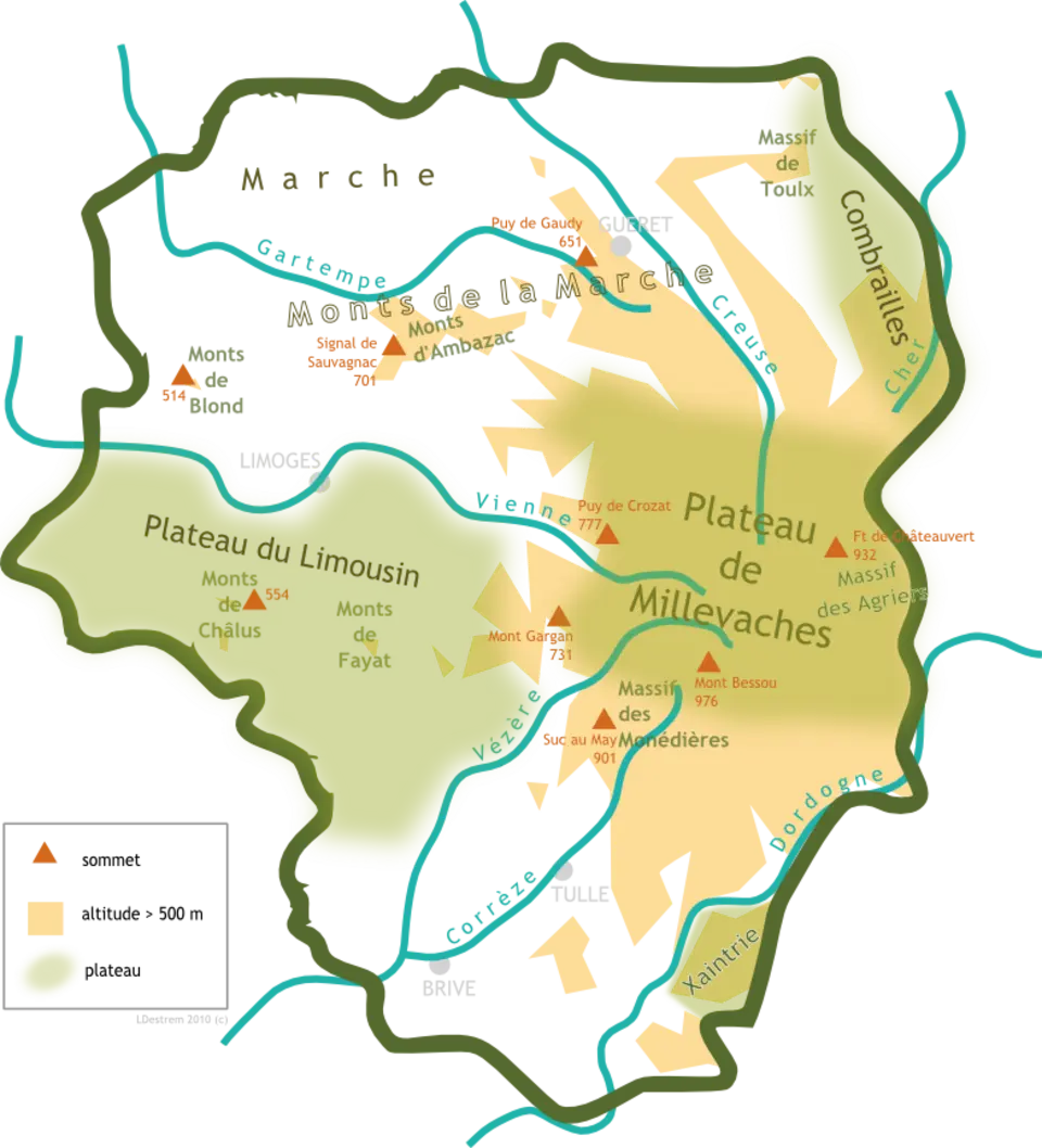 monts du Limousin