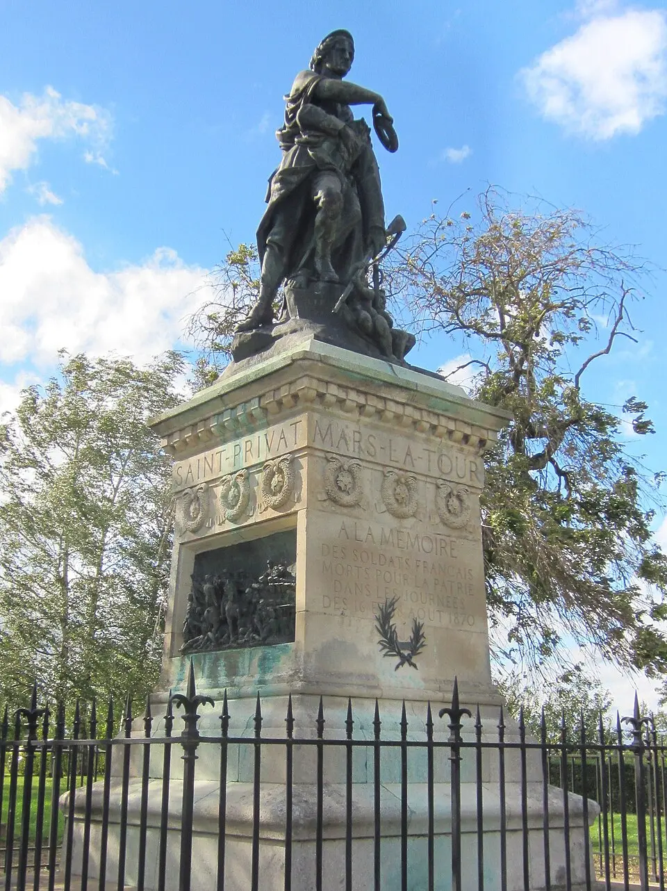 monument national commémoratif de la guerre de 1870
