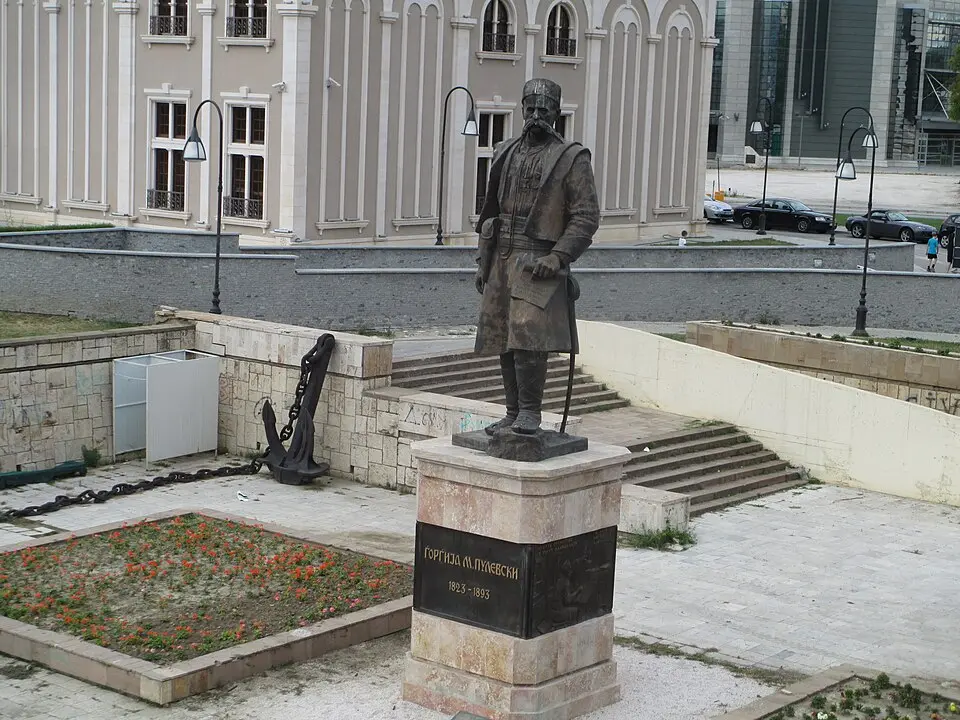 Monument of Ǵorǵija Pulevski