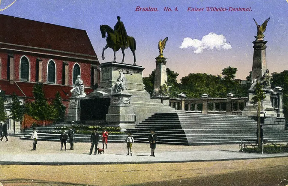 Monument of Wilhelm I of Germany in Wrocław