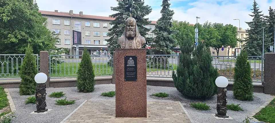 Patriarh Aleksius II mälestussammas Jõhvis