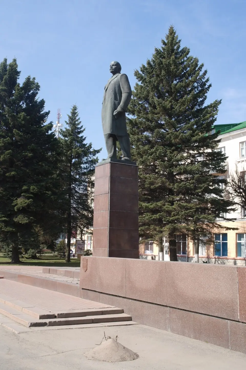 statue de Lénine à Baranavitchy