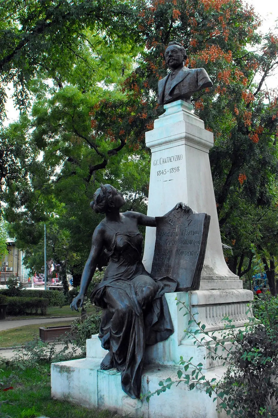 Monument to Gheorghe C. Cantacuzino, Ernest du Bois, Bucharest