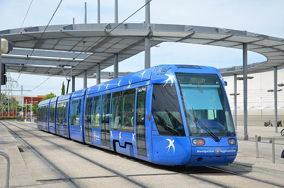 Immagine: Florian Fèvre · CC BY-SA 4.0 rete tranviaria di Montpellier
