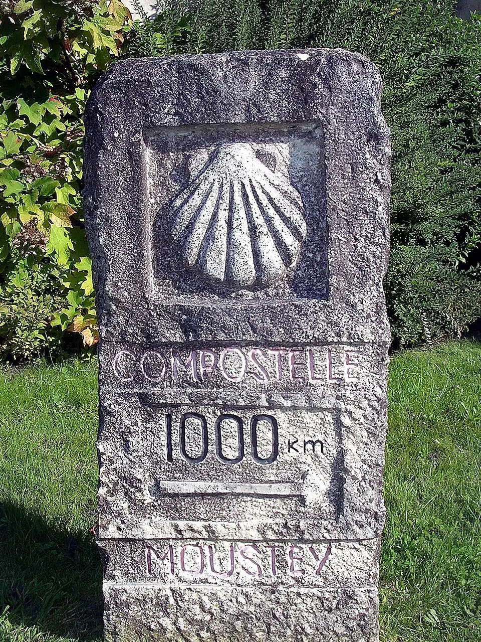 Jakobove poti v Santiago de Compostela v Franciji