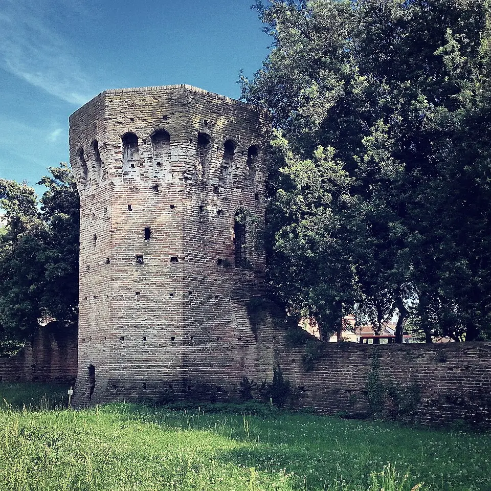 City walls in Rimini