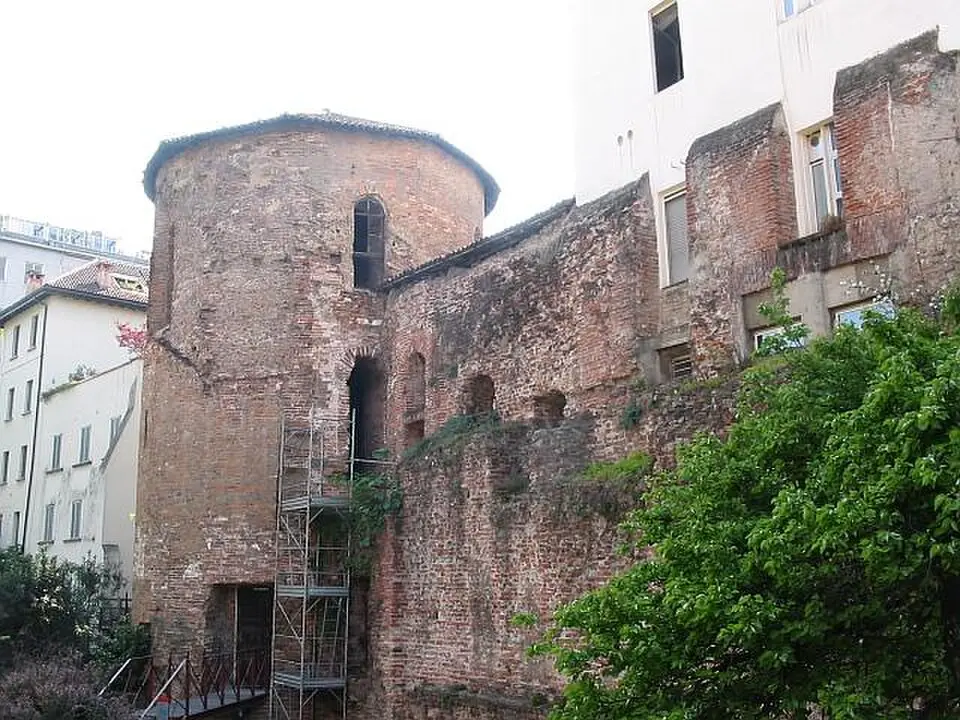 Roman walls of Milan