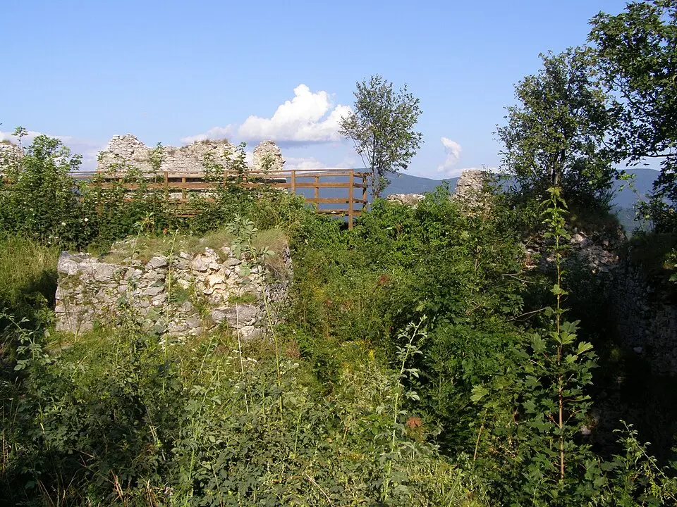 Hrad Muráň, veža obytná