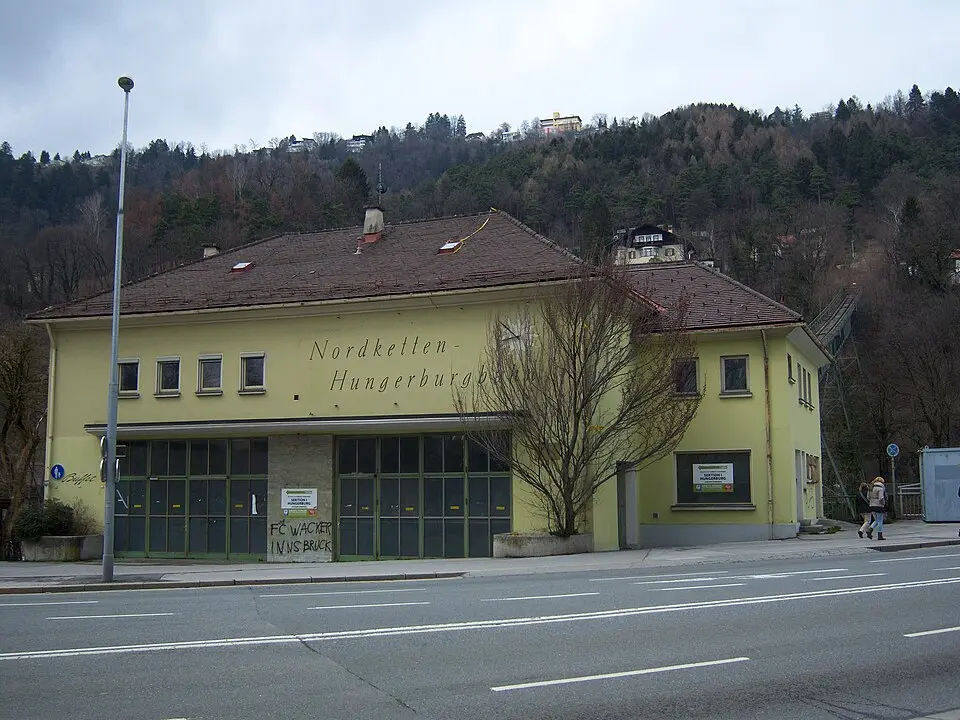 Talstation der Alten Hungerburgbahn