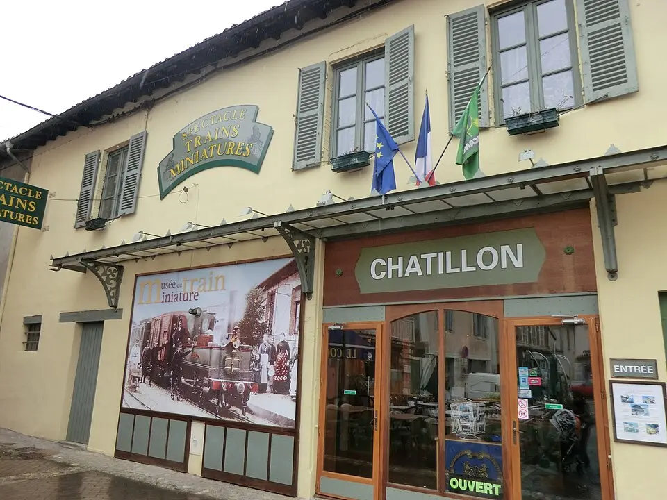 Slika: Benoît Prieur · CC0 musée du train miniature de Châtillon-sur-Chalaronne