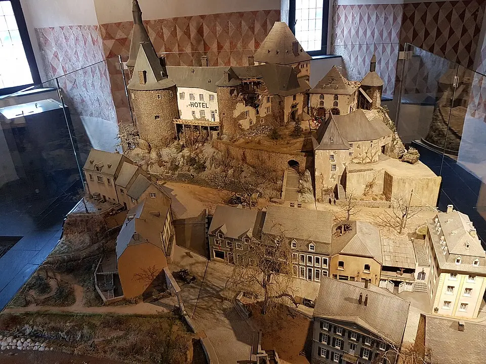 Musée de châteaux forts luxembourgeois en maquettes
