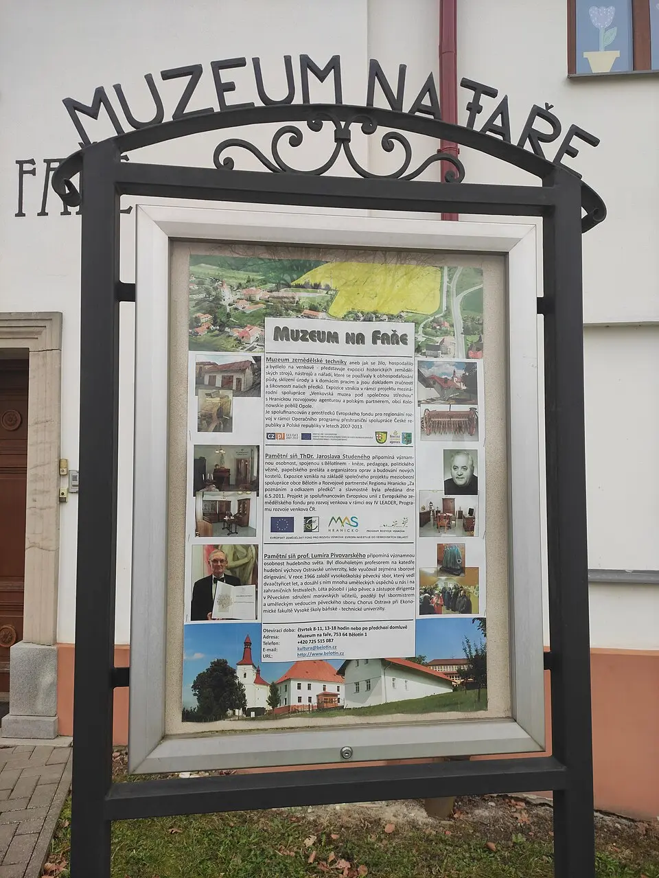 Muzeum na faře, Bělotín