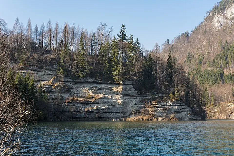 Konglomeratwand an der Steyr