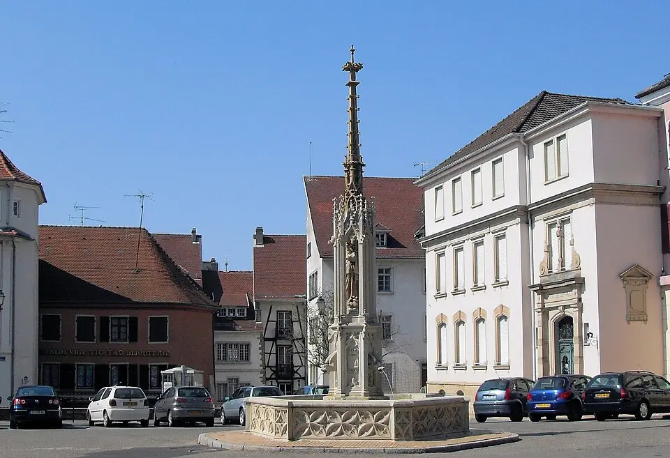 fontaine de la Vierge