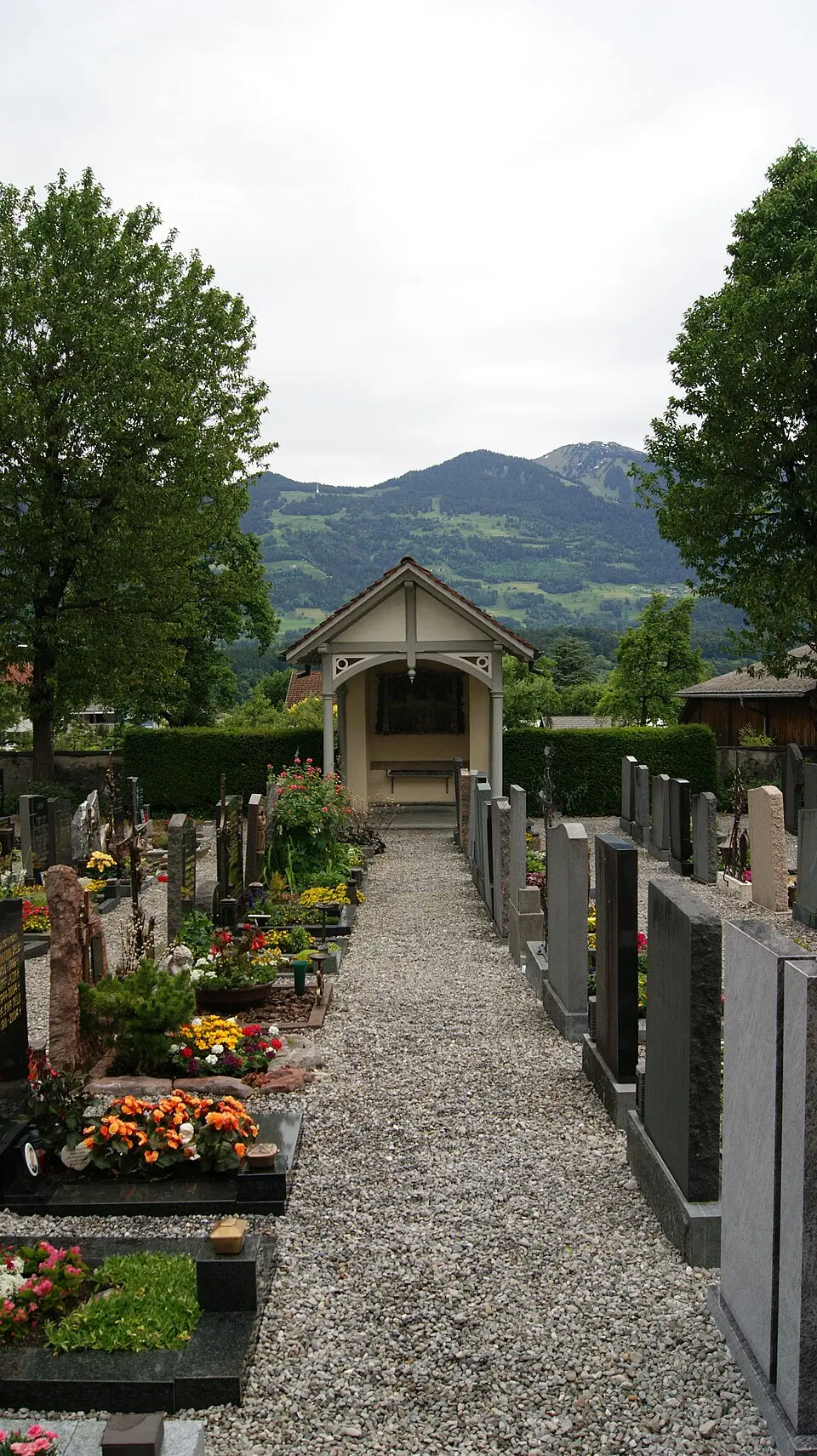 Friedhof mit Friedhofskapelle