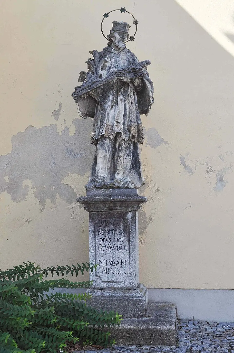 Figurenbildstock hl. Johannes Nepomuk