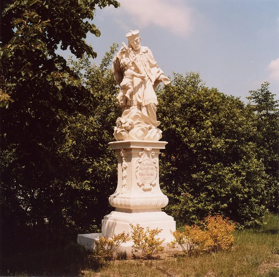 Figurenbildstock hl. Johannes Nepomuk