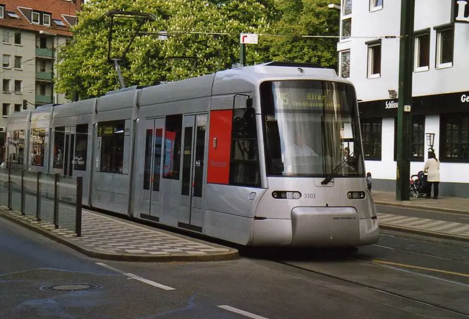 tramway de Düsseldorf