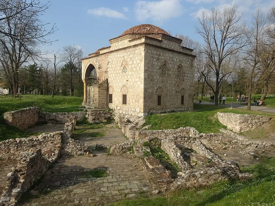 rue byzantine dans la forteresse de Niš