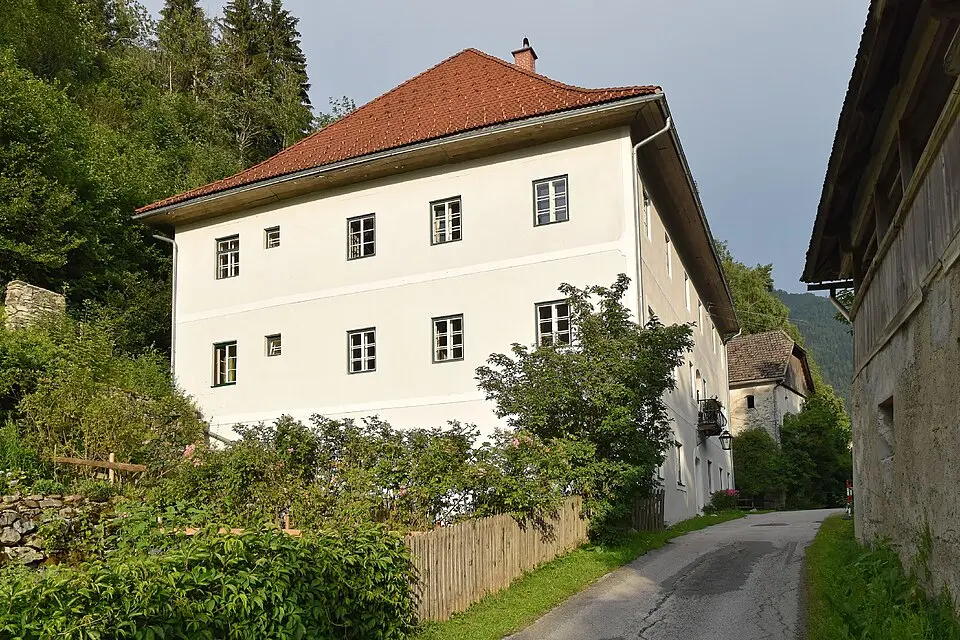 Slika: Peter Lauppert · CC BY-SA 4.0 Denkmalanlage Niederschloss Großsölk