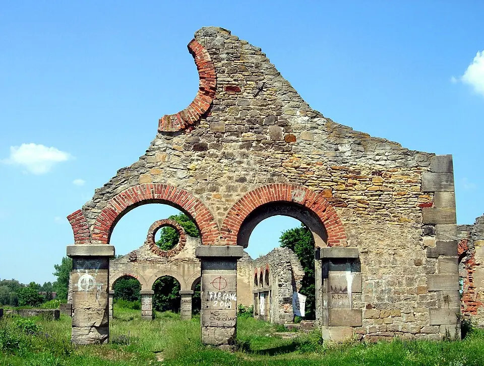 Ruina walcowni, lata 1834-1845