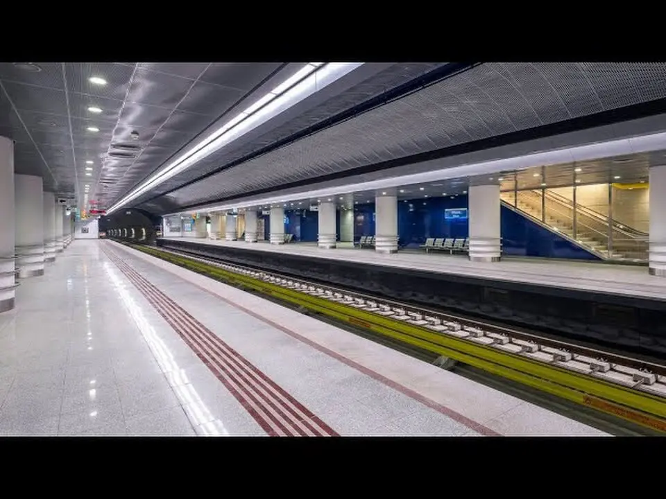 Nikaia metro station