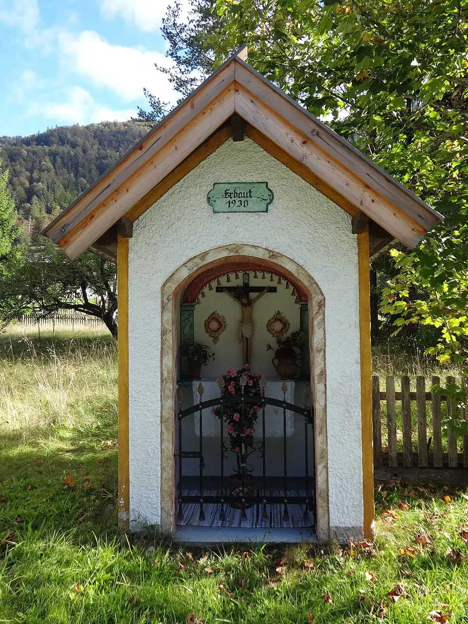 Nischenbildstock beim Zollwohnhaus
