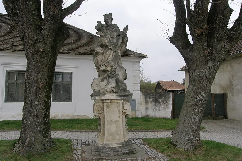 Figurenbildstock hl. Johannes Nepomuk am Häferlmarkt
