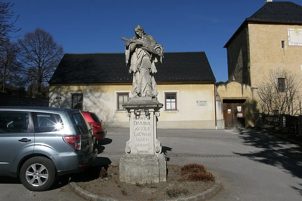 Figurenbildstock hl. Johannes Nepomuk