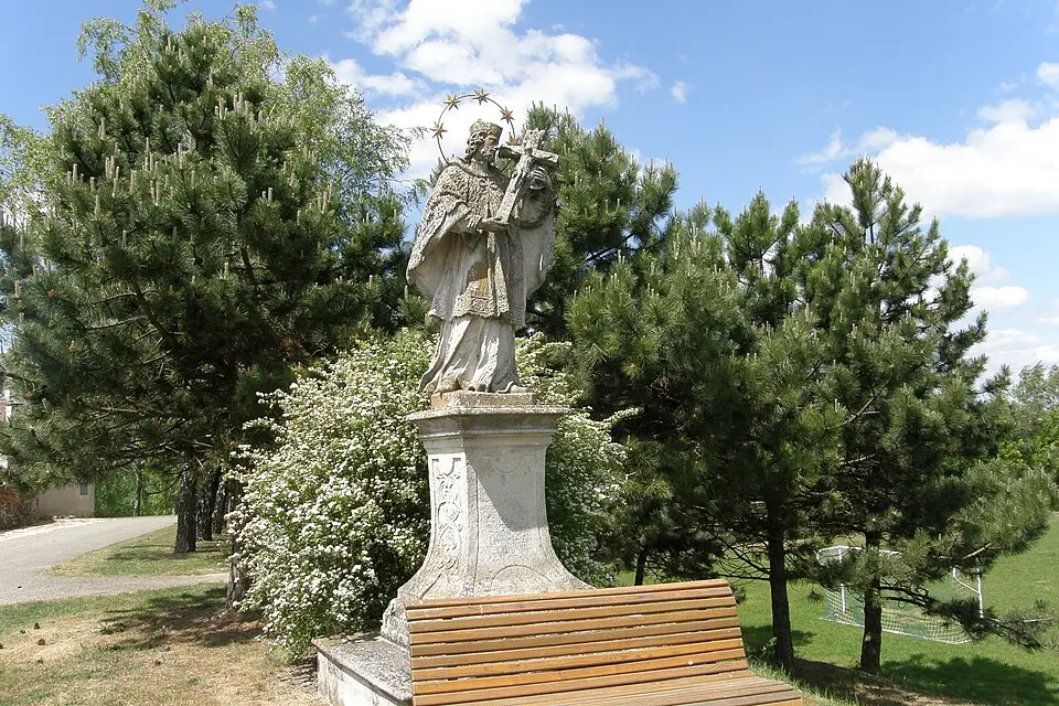 Figurenbildstock hl. Johannes Nepomuk